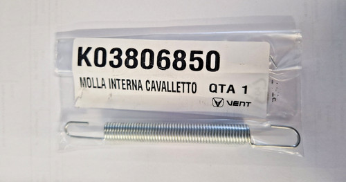 Molla cavalletto alluminio - molla,